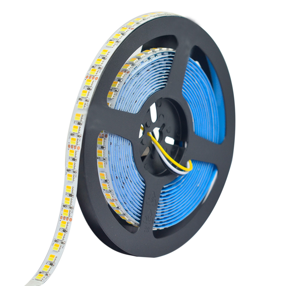 Single Row DC24V 5050SMD 600LEDs 2in1 Flexible LED Strip Light - Color Temperature Pure White+Warm White Single Row DC24V 5050SMD 600LEDs 2in1 Flexible LED Strip Light - Color Temperature Pure White+Warm White